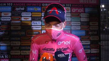 Tao Geoghegan Hart, tras ganar el Giro: "Ha sido increíble"