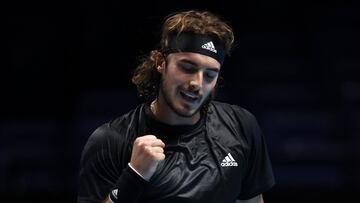 Tsitsipas cierra el pu&ntilde;o ante Rublev.