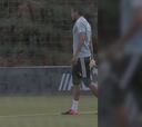 La primera reacción de Murillo al volver a entrenar con Celta