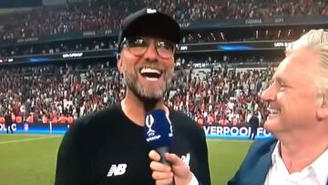 El grito de Klopp imitando a Rocky tras la parada de Adrian