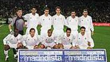<B>EL ONCE DE LA FAMA, MENOS IKER</B>. Una alineación que los aficionados madridistas se han aprendido de carrerilla en el año del Centenario.