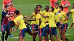 Colombia se entrena en S&atilde;o Paulo.