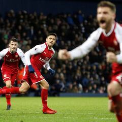 West Brom 1-1 Arsenal: Alexis anota pero no basta