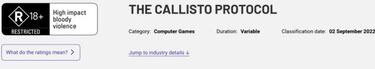 The Callisto Protocol le gana la batalla del gore a Dead Space