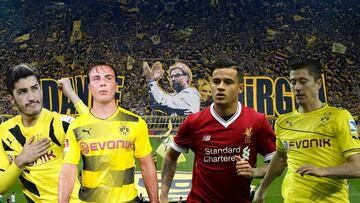 Sahin, G&ouml;tze, Coutinho y Lewandowski. 