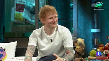 Ed Sheeran hace una reflexión sobre ‘La Revuelta’ y lo compara con la televisión británica: “Podéis empujar los límites”