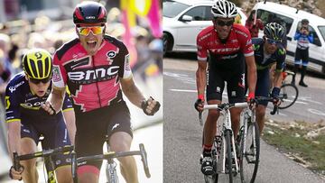 Greg Van Avermaet, tras su victoria en E3 Harelbeke y Gante-Wevelgem, y Alberto Contador y Alejandro Valverde, con su gran actuaci&oacute;n en la Volta a Catalunya, protagonizan las principales subidas en el ranking UCI World Tour.