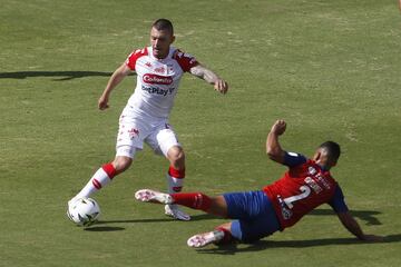 Independiente Medellín e Independiente Santa Fe se enfrentaron en el Atanasio Girardot de Medellín por la octava fecha de la Liga BetPlay 2021.