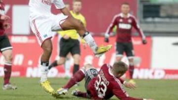 Núremberg y Hamburgo empataron a un gol.