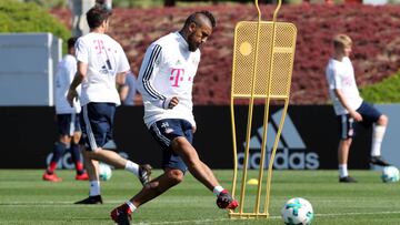 Vidal jugó un tiempo en goleada del Bayern en amistoso