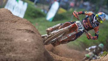 Jorge Prado sufre en Letonia