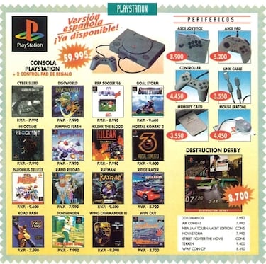 De las 10.000 pesetas a los 60 €: el precio de los videojuegos apenas ha cambiado en 30 años aunque tu bolsillo no opine lo mismo