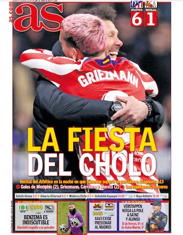 Las portadas de AS de marzo