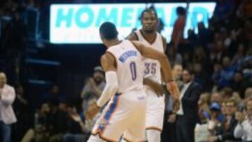 Durant asegura que Westbrook es ya "el mejor de los Thunder"