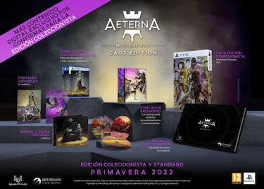 Aeterna Noctis prepara su estreno en formato físico: fecha, precio y ediciones