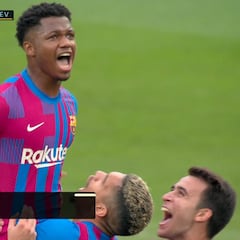 Vuelve tras 10 meses y mete un golazo escandaloso: vean a Ansu Fati emocionando al Camp Nou
