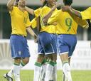 Ronaldinho brilla con el Brasil olímpico