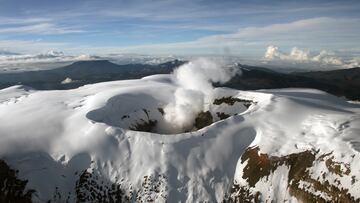 Volcán Nevado del Ruiz Cambio nivel de actividad 30 de marzo.