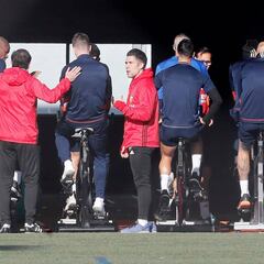 Marcelino activa a sus hombres tras el 'disgusto' del Alavés