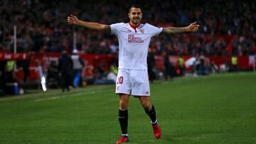 Vitolo, en el Pizjuán.