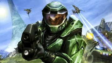 Halo Combat Evolved casi elimina tanque Scorpion motivo Xbox