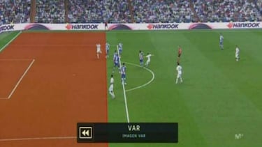 Las 25 intervenciones del VAR en LaLiga: goles, penaltis, rojas...