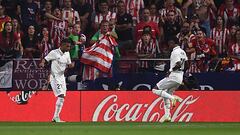 Rodrygo y Vinicius, con el Real Madrid.