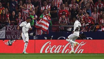 Rodrygo y Vinicius, con el Real Madrid.