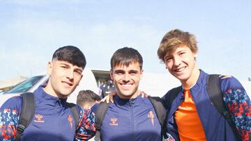 Yoel Lago, Miguel Román y Fer López.