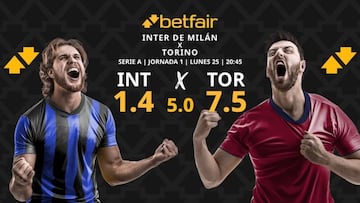 Inter de Milán vs. Torino FC: horario, dónde ver, pronósticos y estadísticas