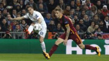 Lucas Vázquez revolucionó el Real Madrid-Roma a los tres minutos de saltar al campo con este pase de gol a Cristiano.