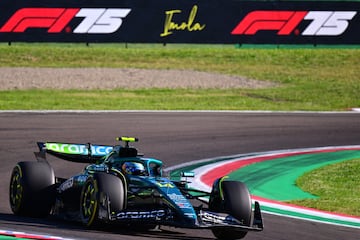 Gran s¨¢bado para Aston Martin. Fernando Alonso marc¨® el quinto mejor registro del d¨ªa y saldr¨¢ el domingo en la tercera l¨ªnea de salida.
