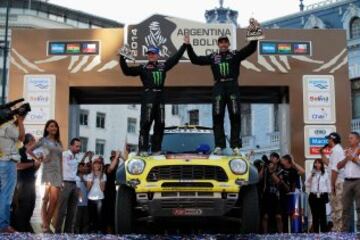 Fue ganador del Rally Dakar en 2004 en motos y en 2014 en coches. Por lo que se convirtió en el primer español en conseguir esta proeza y el tercer piloto de la historia en conseguir ganar el Dakar en la categoría de motos y coches.