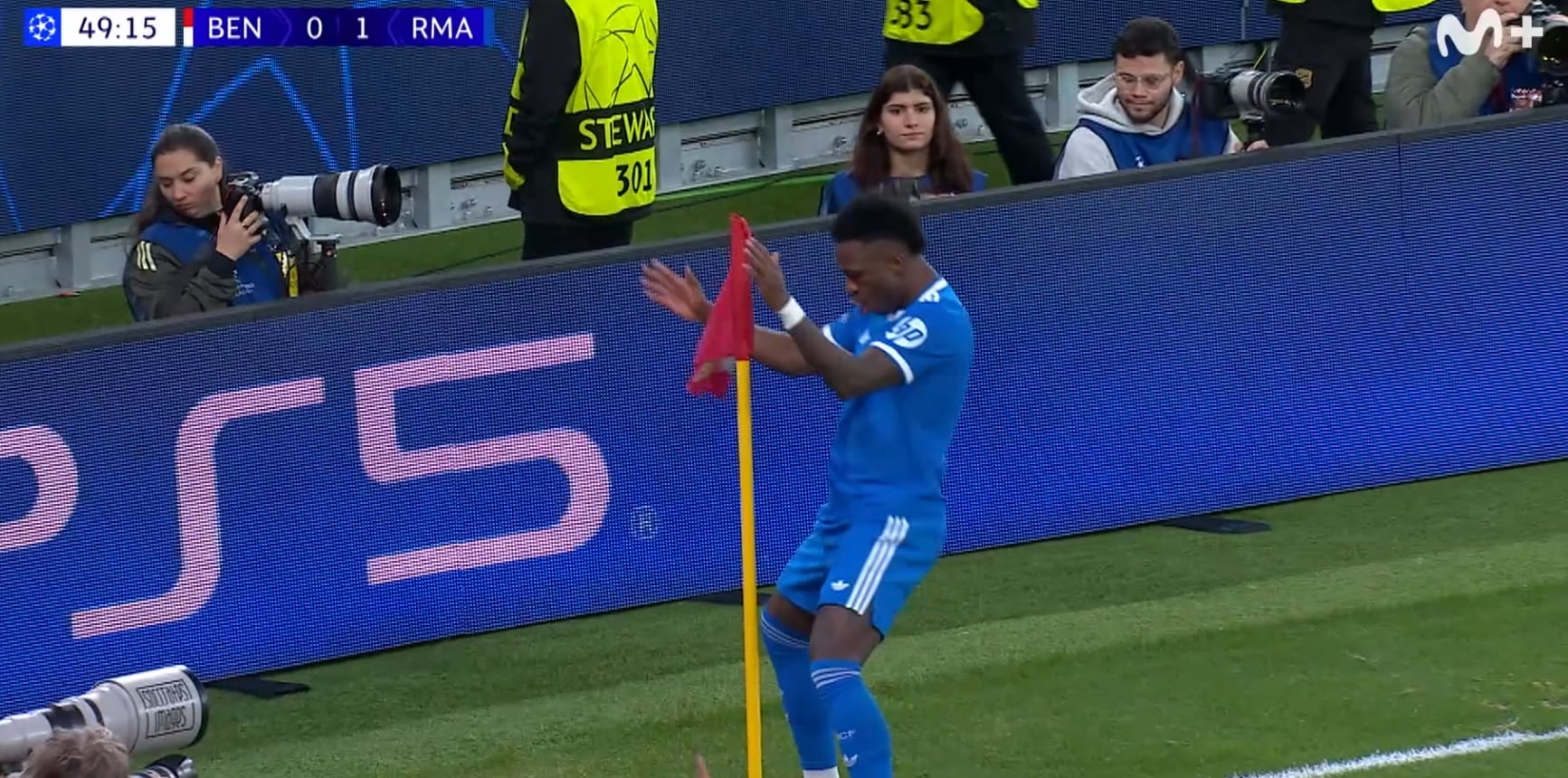 Uno de los mejores goles de la carrera de Vinicius: ¡qué salvajada de zambombazo!