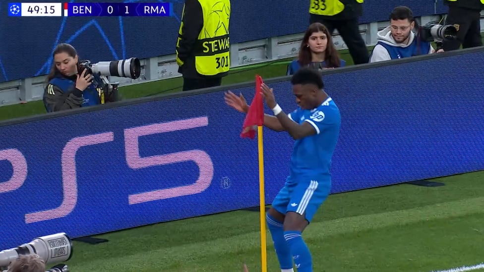 Uno de los mejores goles de la carrera de Vinicius: ¡qué salvajada de zambombazo!