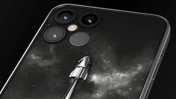 Un iPhone 12 Pro de 6.000 euros hecho con un trozo de nave espacial