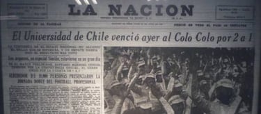 Las curiosas anécdotas de los primeros clásicos Colo Colo-U