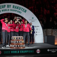 Canadá gana la Copa Davis por primera vez en su historia