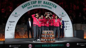 Canadá gana la Copa Davis por primera vez en su historia