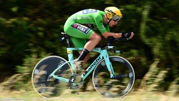 Resumen y resultado de la 4? etapa del Crit¨¦rium del Dauphin¨¦: Van Aert se exhibe; Yates, l¨ªder