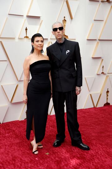 Kourtney Kardashian yTravis Barker.