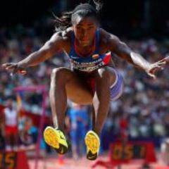 Caterine Ibargüen, campeona en Jamaica y estará en Río 2016