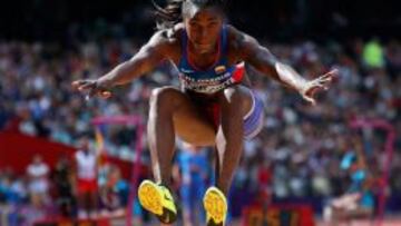 Caterine Ibargüen, campeona en Jamaica y estará en Río 2016