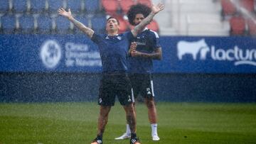 Chimy Ávila durante un entrenamiento