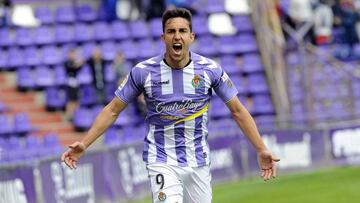 Jaime Mata mete al Valladolid en la pelea por el ascenso.