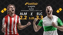 UD Almería vs. Elche CF: horario, dónde ver, pronósticos y clasificación