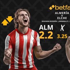 UD Almería vs. Elche CF: horario, dónde ver, pronósticos y clasificación