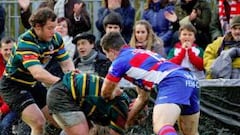 El temporal obliga a suspender el partido Vigo-Santboiana