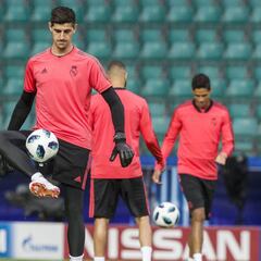 No hay debate, juega Keylor: Courtois no está inscrito