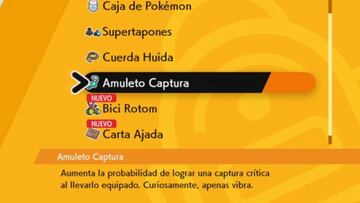 Pokémon Espada y Escudo: cómo conseguir el Amuleto Captura